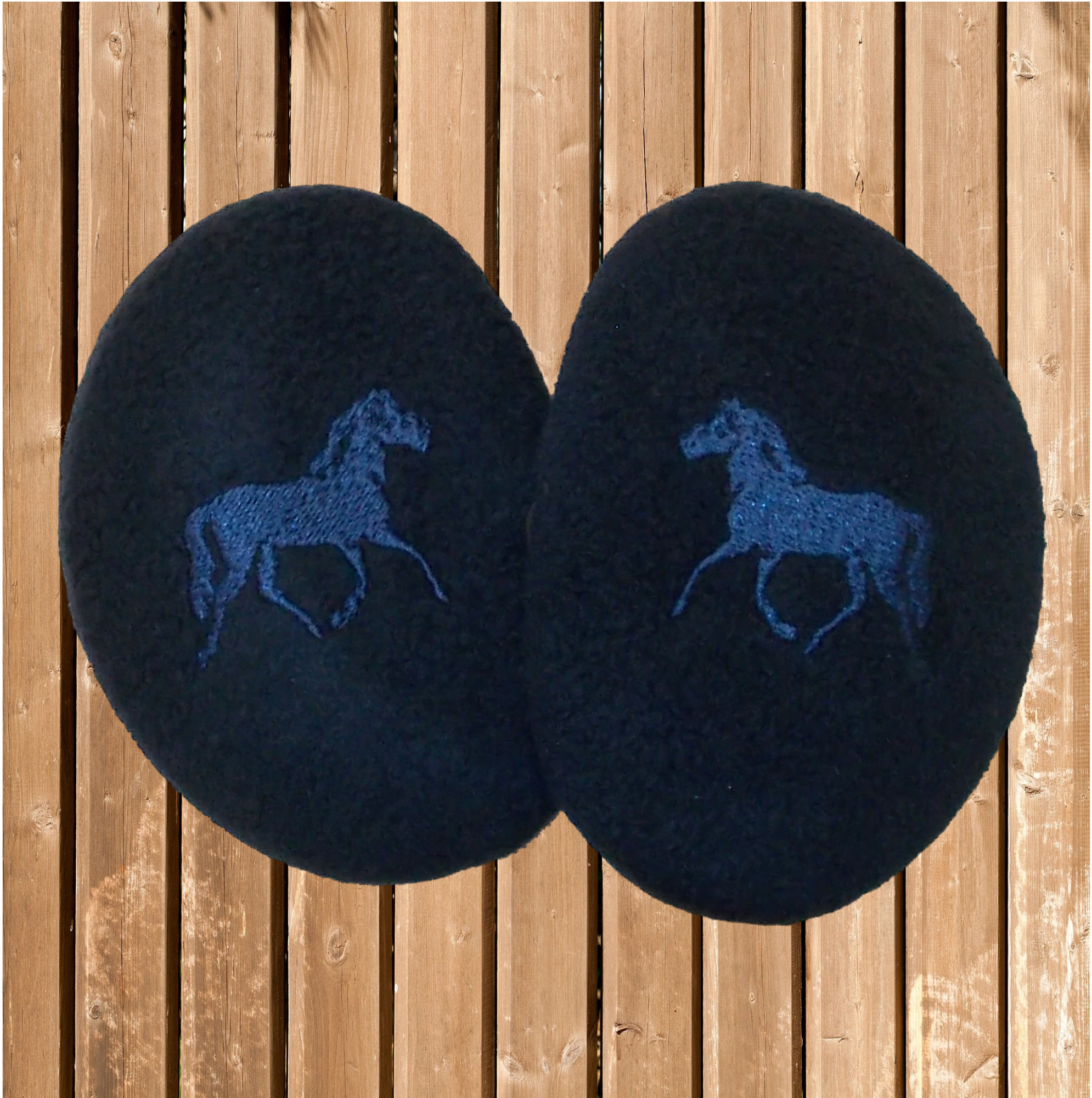 Earbags, Ohrenwärmer, Ohrenschützer, Ohrenschutz, navy Horse